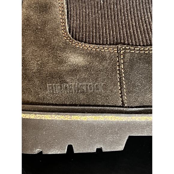 Birkenstock Highwood Slip On Chelsea Boots Mocca Suede Men’s US 10 EU 43 Regular main image 9